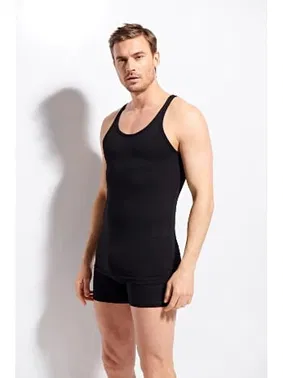 Kolcu Erkek Penye %100 Pamuklu Premium Kalite Beyaz Atlet Kolcu K1100 - Alternatif Görünüm