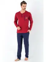 Erkek Pijama Takımı DoReMi 002-000271 farklı açı