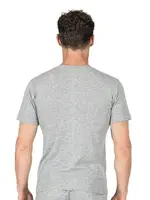 Erkek Ribana Esnek Rahat Kapalı Yaka Yarım Kol Atlet Fanila Özkan 0116 Gri görsel 10