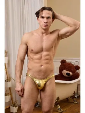 Darkzone Erkek Sarı Deri Slip  Darkzone DZN6928 - Alternatif Görünüm