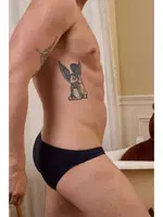 Erkek Siyah Bambu Slip  Darkzone DZNBM6401 farklı açı