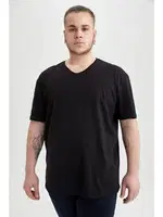 Erkek Siyah Battal V Yaka Fanila Arma Yıldız 9160 Siyah görsel 4