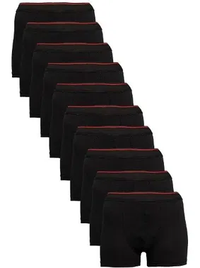 Arma Yıldız Erkek Siyah Likralı Boxer 10lu Paket Arma Yıldız 1144 - 10 ADET - Alternatif Görünüm