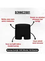 Erkek Siyah Mikro Modal Boxer Darkzone DZNMC2001 görsel 5