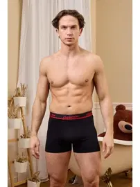 Darkzone Erkek Siyah Modal Boxer Darkzone DZN2091