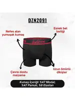 Erkek Siyah Modal Boxer Darkzone DZN2091 görsel 9