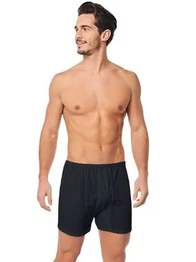 Arma Yıldız Erkek Siyah Paçalı Erkek Penye Boxer 6'lı Paket Arma Yıldız 1005 - 6 ADET - Alternatif Görünüm