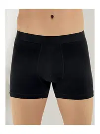 Arma Yıldız Erkek Siyah Penye Likralı Boxer Arma Yıldız 1144