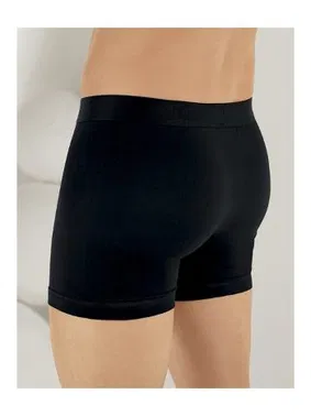 Arma Yıldız Erkek Siyah Penye Likralı Boxer Arma Yıldız 1144 - Alternatif Görünüm