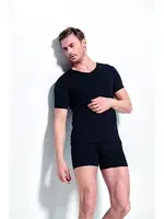 Erkek Süprem V Yaka Atlet Kolcu 1130 Siyah görsel 4