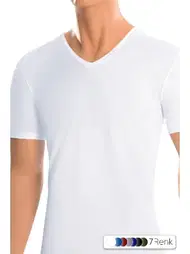 Öts İç Giyim Erkek T-shirt Modal V Yaka Renk Seçenekleri ÖTS 1623