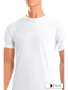Öts İç Giyim Erkek T-shirt Siyah & Beyaz Süprem ÖTS 1620