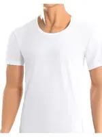 Erkek T-shirt Siyah & Beyaz Süprem ÖTS 1620 Beyaz farklı açı