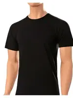 Erkek T-shirt Siyah & Beyaz Süprem ÖTS 1620 Siyah görsel 4