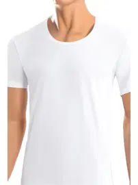 Öts İç Giyim Erkek T-shirt Süprem Beyaz %100 Pamuk ÖTS 1610