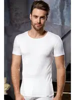 Termal Kısa Kollu Erkek İçlik Anıl 2523 Beyaz