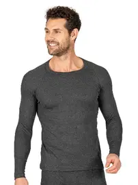 Özkan Erkek Termal Viskon Uzun Kollu Simit Yaka Body Fanila Özkan 11317