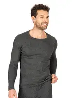 Erkek Termal Viskon Uzun Kollu Simit Yaka Body Fanila Özkan 11317 Antrasit görsel 4