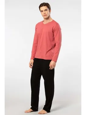 Cacharel Uzun Kollu Modal Erkek Pijama Takımı Cacharel 2237