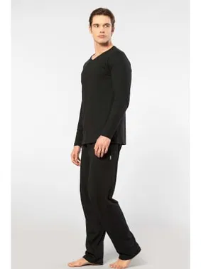 Cacharel Modal Siyah Uzun Kollu Erkek Pijama Takımı Cacharel 2237 - Alternatif Görünüm