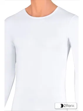 Öts İç Giyim Erkek Uzun Kollu T-shirt Likralı %96 Pamuk ÖTS 1884