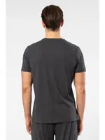 V Yaka Rahat Kesim Erkek T-shirt Cacharel 2170 Antrasit farklı açı