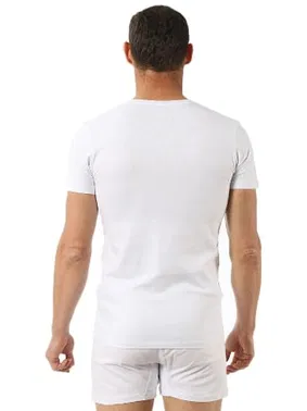 Özkan Erkek V Yaka Yarım Kol Pamuklu T-Shirt Fanila Özkan 0273 - Alternatif Görünüm