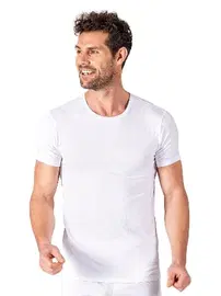 Özkan Erkek Yuvarlak Simit Yaka Pamuklu Modal T-Shirt Fanila Özkan 11144