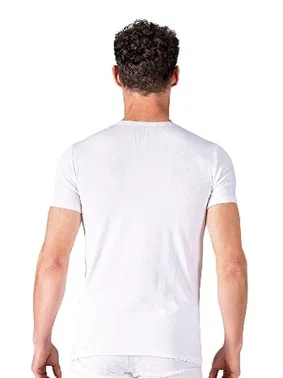 Özkan Erkek Yuvarlak Simit Yaka Pamuklu Modal T-Shirt Fanila Özkan 11144 - Alternatif Görünüm