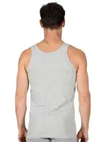 Erkek %100 Pamuklu Süprem Esnek Rahat Kalın Askılı Örme Atlet Özkan 11407 Gri görsel 10