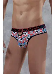 Doreanse Fantazi İskambil Zar Desenli Erkek String Doreanse 1028