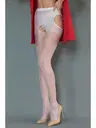 Fantazi Taşlı Bayan Külotlu Çarap Beyaz Daymod D1121198