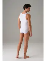 Fantezi Basic Slip Erkek Body Doreanse 3023 Beyaz detay görünüm