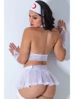 Fantezi Beyaz Hemşire Kostümü For Dreams 8479 Beyaz detay görünüm