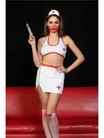 Fantezi Beyaz Hemşire Takımı Gallipoli MGP6556