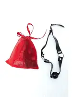 Fantezi Deri Ağızlık Siyah Gallipoli MGP5614 Siyah