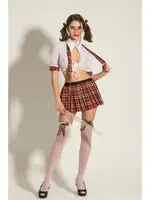 Fantezi Ekose Mini Erıtik Kostüm Gallipoli MGP6536