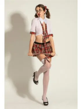 Gallipoli Fantezi Ekose Mini Erıtik Kostüm Gallipoli MGP6536 - Alternatif Görünüm