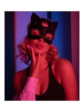 missisX Fantezi Esaret Deri Kedi Maske missisX 6040 - Alternatif Görünüm