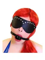 Fantezi Göz Bandı Ağız Topu Harness Set missisX 6045