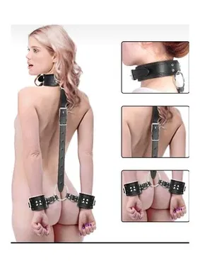 missisX Fantezi Kelepçeli Deri Harness missisX 5237