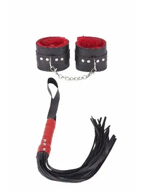 missisX Fantezi Kırbaç Kelepçe Deri Harness Set 6016