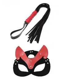 missisX Fantezi Maske Kırbaç Harness Seti missisX 6048