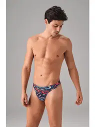 Doreanse Fantezi Renkli Ejderha Desenli Erkek String Doreanse 1200