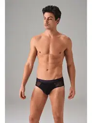 Doreanse Fantezi Transparan Erkek Slip Doreanse 1201