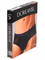 Fantezi Transparan Erkek Slip Doreanse 1201 Siyah farklı açı