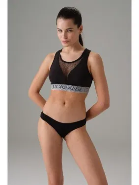 Doreanse File Dekolte Detaylı Kadın Spor Sütyeni Doreanse 5578 - Alternatif Görünüm