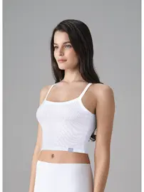 Doreanse Fitilli İnce Askılı Kadın Kısa Atlet Doreanse 9327