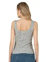 Fitilli Pamuklu Örme Kalın Askılı Kadın Atlet Özkan 26815  Gri görsel 17