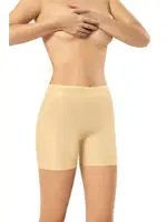 Lazer Kesim Yüksek Bel Bayan Boxer Flex Fit 6007 Ten